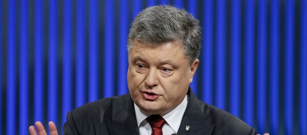 Petró Poroshenko, el presidente de Ucrania - Sputnik Mundo