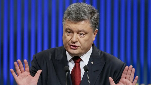 Petró Poroshenko, presidente de Ucrania - Sputnik Mundo