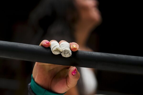 ¿Sexo débil?: Lucha libre de mujeres en Japón - Sputnik Mundo