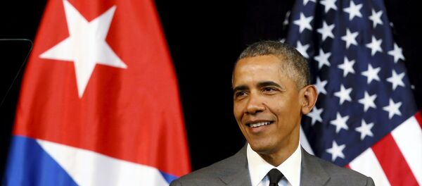 Barack Obama, presidente de EEUU en Cuba - Sputnik Mundo