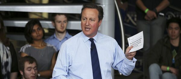 David Cameron, primer ministro británico - Sputnik Mundo