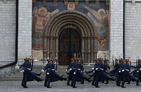 Regimiento Presidencial: 80 años en guardia en el Kremlin de Moscú - Sputnik Mundo
