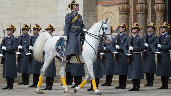 Regimiento Presidencial: 80 años en guardia en el Kremlin de Moscú - Sputnik Mundo