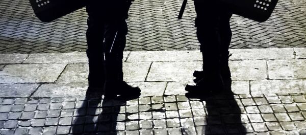 Policías ucranianos - Sputnik Mundo