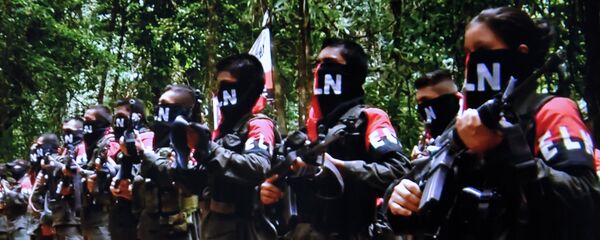 Combatientes del ELN (archivo) - Sputnik Mundo