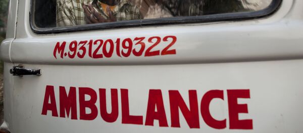 Una ambulancia india (archivo) - Sputnik Mundo