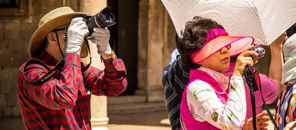 Turistas chinos - Sputnik Mundo