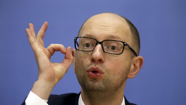 Arseni Yatseniuk, ex primer ministro de Ucrania - Sputnik Mundo