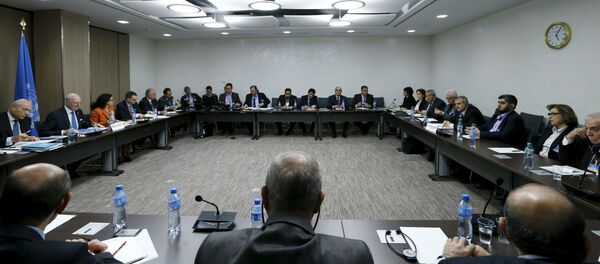 Negociaciones intersirias en Ginebra - Sputnik Mundo