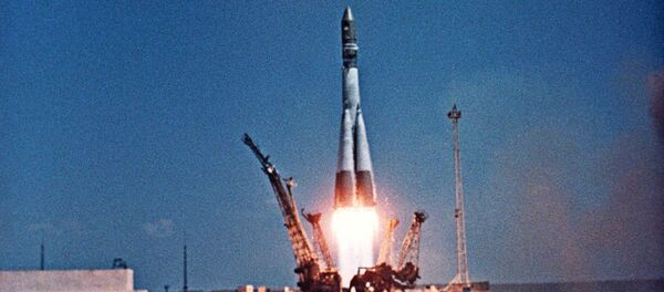 El lanzamiento de la nave espacial  Vostok-1 con Yuri Gagarin a bordo - Sputnik Mundo