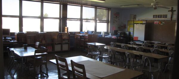 Un aula vacía - Sputnik Mundo