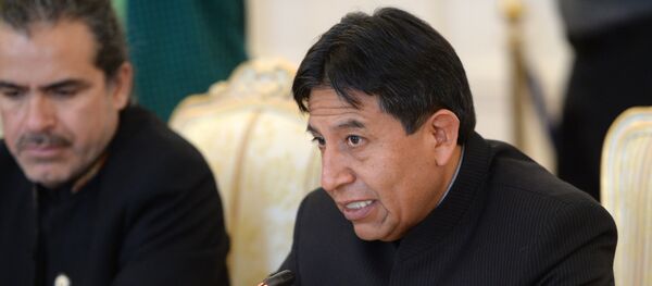 David Choquehuanca, canciller de Bolivia - Sputnik Mundo