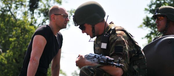 Arseni Yatseniuk, primer ministro de Ucrania - Sputnik Mundo