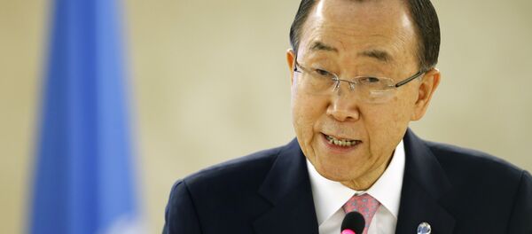 Ban Ki-Moon, secretario general de la ONU - Sputnik Mundo