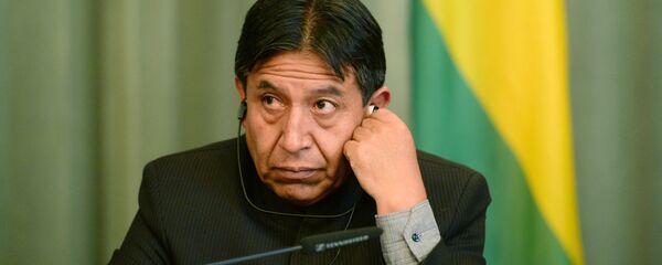 David Choquehuanca, canciller boliviano - Sputnik Mundo