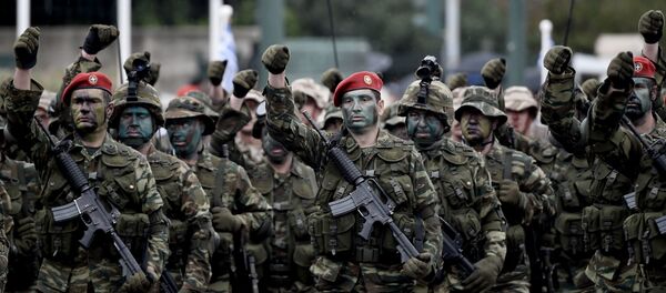 Soldados del Ejército de Grecia - Sputnik Mundo