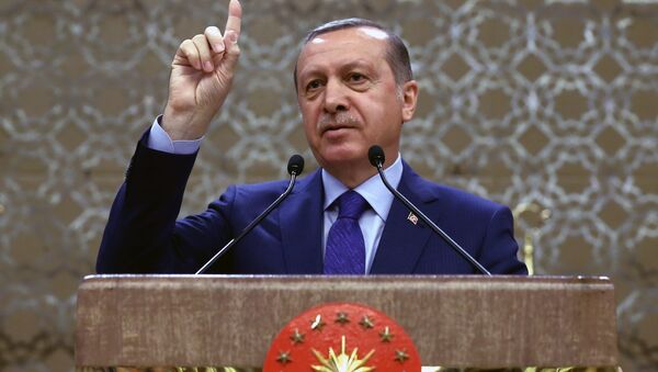 Recep Tayyip Erdogan, presidente de Turquía (archivo) - Sputnik Mundo