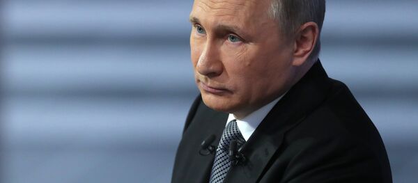 Línea directa con Vladímir Putin, presidente de Rusia - Sputnik Mundo