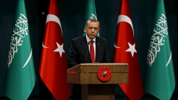 Recep Tayyip Erdogan, presidente de Turquía - Sputnik Mundo