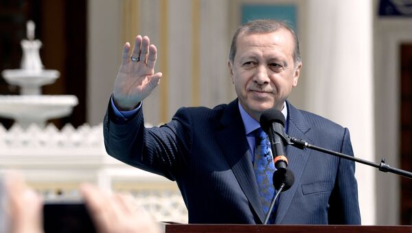 Recep Tayyip Erdogan, presidente de Turquía - Sputnik Mundo