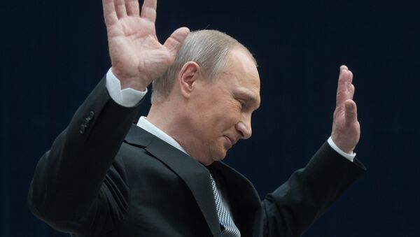 Línea directa con Vladímir Putin, presidente de Rusia - Sputnik Mundo