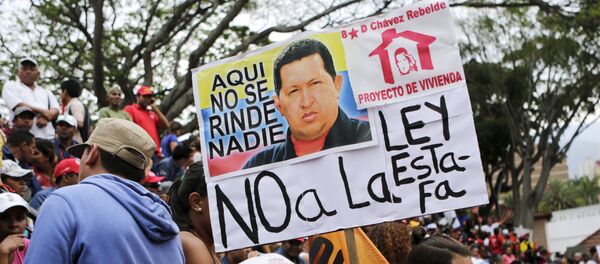 Marcha contra ley de vivienda, Venezuela - Sputnik Mundo