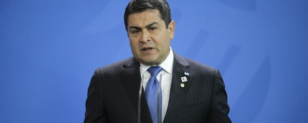 Juan Orlando Hernández, presidente de Honduras - Sputnik Mundo