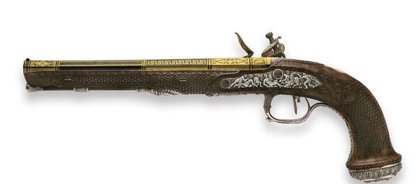 Una de las pistolas del libertador Simón Bolívar - Sputnik Mundo