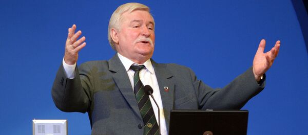 Lech Walesa, ex presidente polaco - Sputnik Mundo
