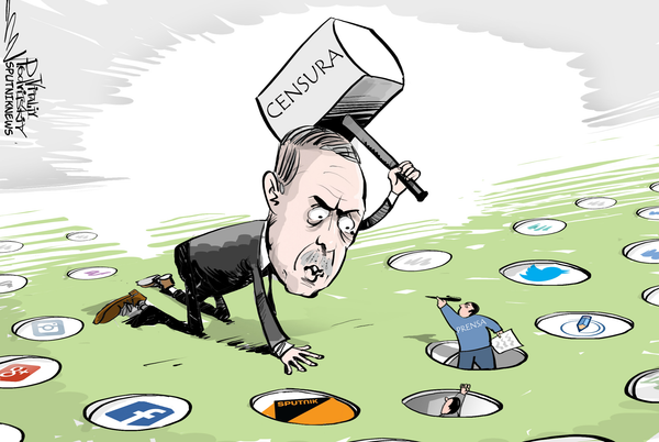 La incansable lucha de Erdogan: “¡No se expresarán!” - Sputnik Mundo