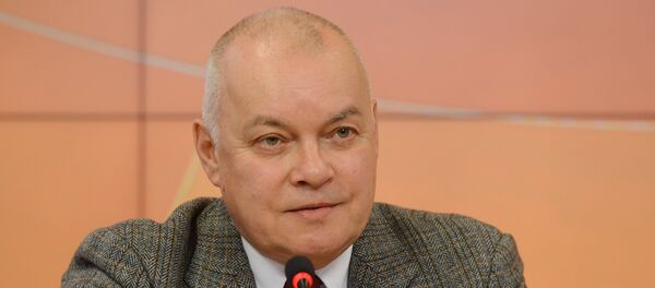 Dmitri Kiseliov, director general de la agencia Rossiya Segodnya - Sputnik Mundo