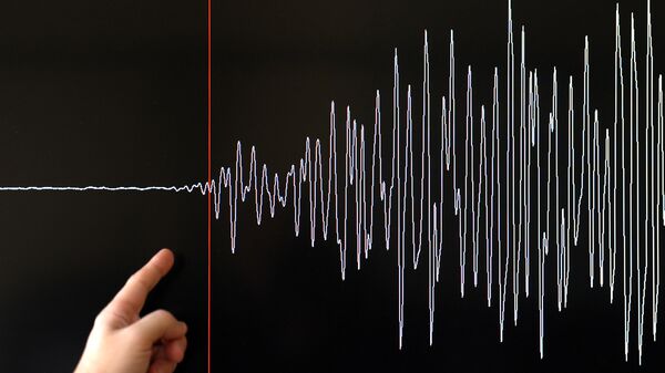 Gráfico de un fenómeno sísmico - Sputnik Mundo