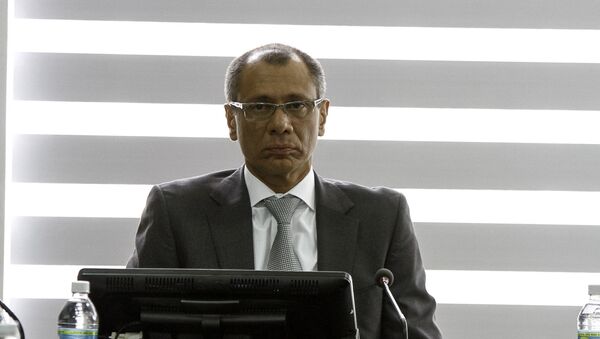 Jorge Glas, vicepresidente de Ecuador (archivo) - Sputnik Mundo