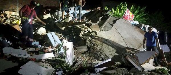 Terremoto en Ecuador Terremoto en Ecuador - Sputnik Mundo