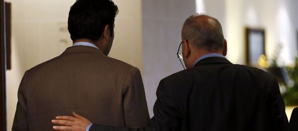 Miembros del Alto Comité de Negociaciones (ACN) en Ginebra (archivo) - Sputnik Mundo