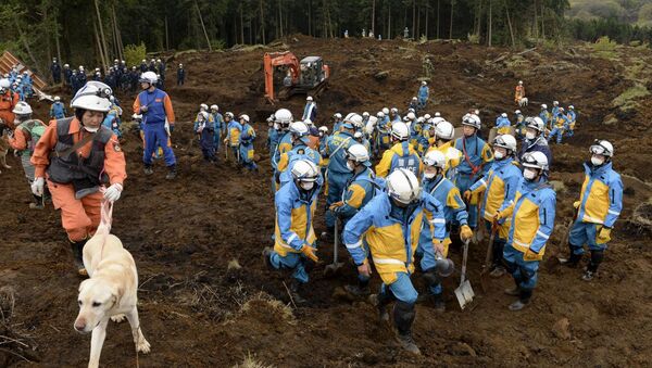 Consecuencias del terremoto en la prefectura de Kumamoto - Sputnik Mundo