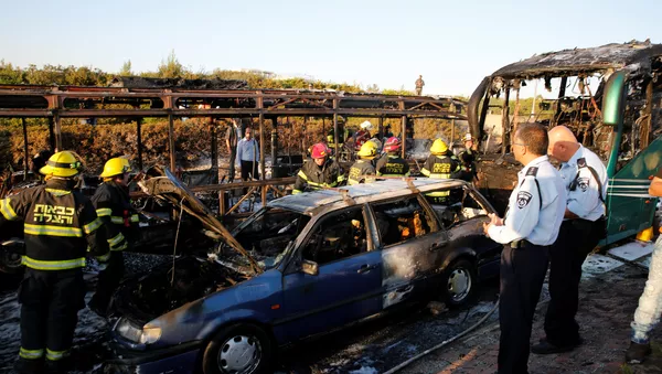 Explosión de autobús en Jerusalén - Sputnik Mundo