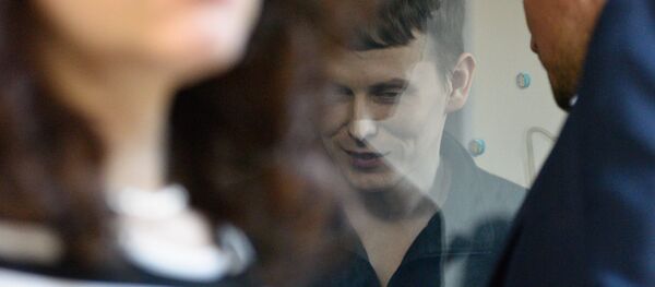 Alexandr Alexándrov, uno de los ciudadanos rusos condenados a 14 años de prisión por terrorismo Alexandr Alexándrov, uno de los ciudadanos rusos condenados a 14 años de prisión por terrorismo - Sputnik Mundo