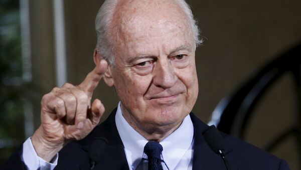 Staffan de Mistura, enviado especial de la ONU para Siria - Sputnik Mundo