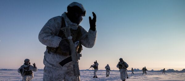 Fuerzas especiales chechenas en Ártico - Sputnik Mundo
