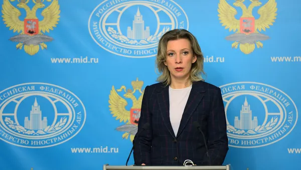 María Zajárova, la portavoz del Ministerio de Exteriores de Rusia - Sputnik Mundo
