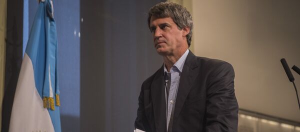 Alfonso Prat-Gay, ministro de Hacienda y Finanzas de Argentina - Sputnik Mundo