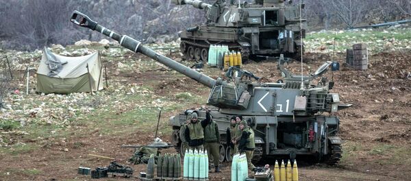 Las fuerzas israelíes en los Altos del Golán - Sputnik Mundo