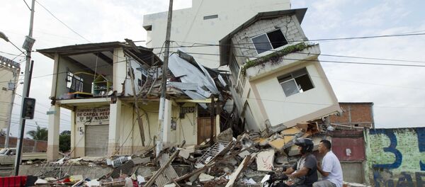 Terremoto en Ecuador - Sputnik Mundo