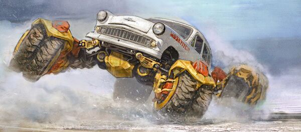 Mad Max a la soviética: el nuevo estilo de los coches antiguos - Sputnik Mundo