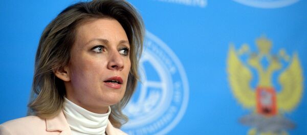 María Zajárova, portavoz del Ministerio de Exteriores de Rusia - Sputnik Mundo