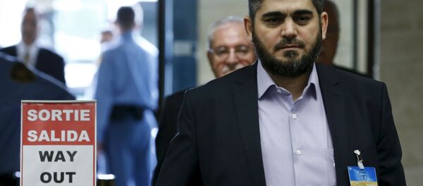 Mohamad Alloush, negociador principal del opositor Alto Comité de Negociaciones (ACN) - Sputnik Mundo