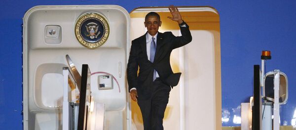 Barack Obama. el presidente de EEUUl lega a Londres - Sputnik Mundo