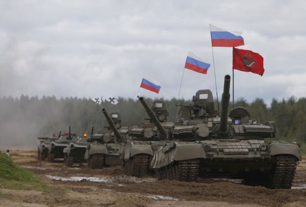 El tanque volador T-80 - Sputnik Mundo