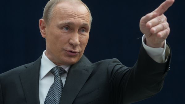 El presidente ruso Vladimir Putin El presidente ruso Vladimir Putin - Sputnik Mundo